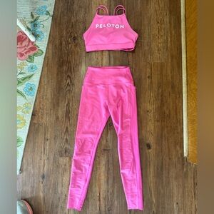 Peloton Workout Set XS Pink
